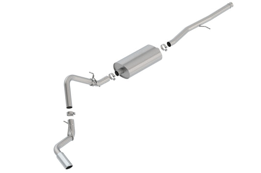 Borla 2019 Silv/Sierra C/B Exhaust Touring 1500 5.3L V8 AT 2&4WD EC STB(78.8) CC SB(69.3) 147.4 WB - 140793