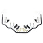Ridetech 19-23 GM Silverado/Sierra(w/Ridetech Lowering Kit) Rear Sway Bar - 11729122