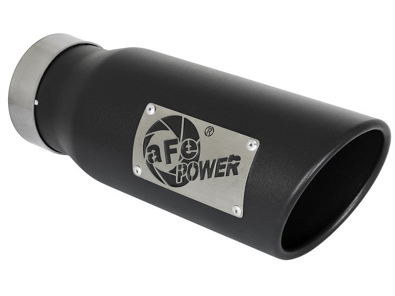 aFe Apollo GT 3in 409 SS Cat-Back Exhaust 2021 Ford F-150 V6 2.7L/3.5L (tt)/V8 5.0L w/ Black Tips - 49-43125-B