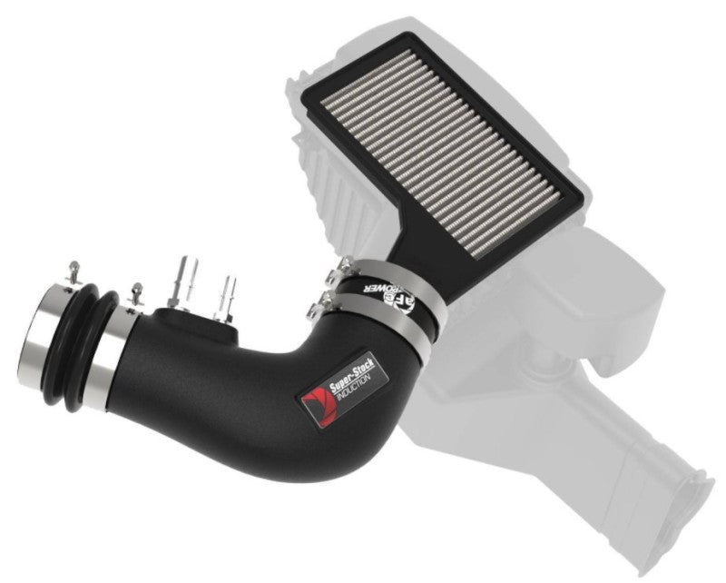 aFe Super Stock Induction System Pro Dry S Media 15-17 Ford Mustang V6-3.7L - 55-10007D