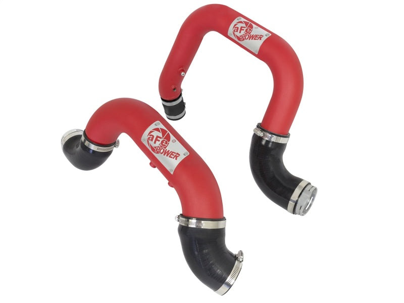 aFe BladeRunner Red Intercooler Tubes Combo 2016 GM Colorado/Canyon I4-2.8L (td) - 46-20264-R