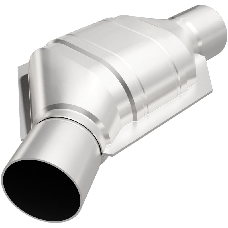 MagnaFlow Universal Catalytic Converter 2.25in Angled Inlet Front CA - 454175