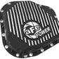 aFe POWER Pro Series Rear Diff Cover Black w/ Machined Fins Ford F-250/350 23-26 (Sterling 11.6) - 46-71490B