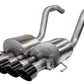 Corsa 2015-2019 Chevrolet Corvette C7 Z06 6.2L 2.75in Xtreme Axle-Back w/ Dual NPP & Quad Black Tips - 14777BLK