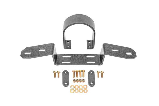 BMR 64-72 A-Body Driveshaft Safety Loop Front - Black Hammertone - DSL410H