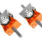 aFe Control PFADT Series Engine Mount Set; Chevrolet Corvette (C5/C6) 97-13 Orange - 450-401007-N