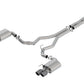 Borla 18-19 Ford Mustang GT 5.0L Coupe w/o Valves ATAK 3in Cat-Back Exhaust-Blk Carbon Fiber Tips - 140746CFBA