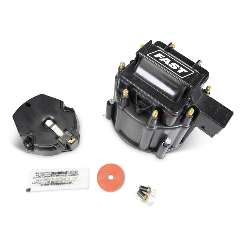 Fast Cap/Coil/Cover Kit, Hei Distributor, Black - 1000-2506