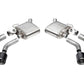 Corsa 2016-2024 Chevrolet Camaro SS / ZL1 Valved Axle-Back Exhaust w/ Carbon Fiber Quad Tips - 21789CF