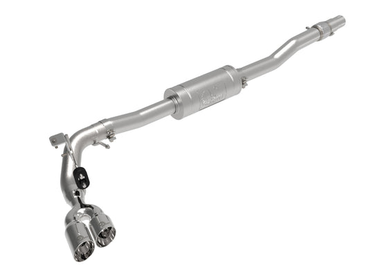 aFe Rebel Series 3in 304 SS Cat-Back Exhaust Side Exit w/ Polished Tips 19 Ford Ranger L4-2.3L (t) - 49-33111-P