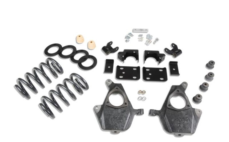 Belltech LOWERING KIT 14 Chev/GM Silverado/Sierra Std Cab 2WD 3in or 4in Front/7in Rear w/o Shocks - 989