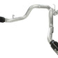 aFe MachForce XP Exhaust 4inch DP-Back All SS 2011-14 GM Diesel Trucks V8-6.6L LML Black Tips - 49-44043-B