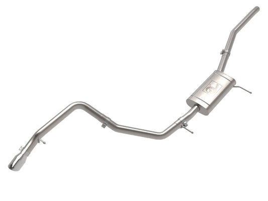 aFe 22-23 Ford Maverick EcoBoost L4 2.0L(t) Vulcan Series 2-1/2in 304 SS Cat-Back w/ Polished Tip - 49-33145-P