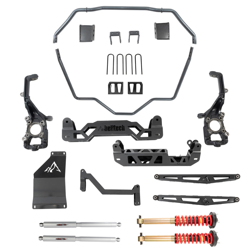 Belltech 2021+ Ford F150 4WD 5-7in Front and Rear Trail Performance Lift Kit - 152510HK