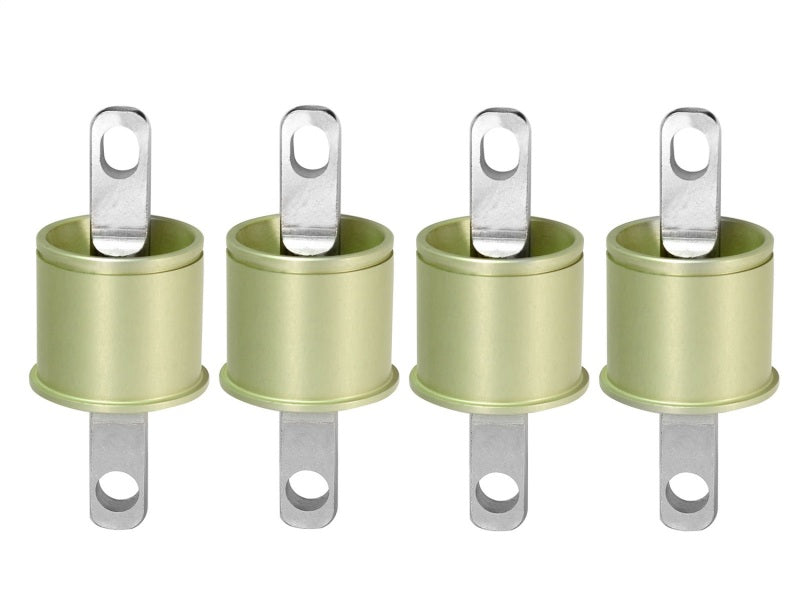 aFe Control PFADT Alum Frame Drag Rear Solid Spherical C/A Bearings Set; 06-13 Chevy Corvette C6 Z06 - 460-401004-A