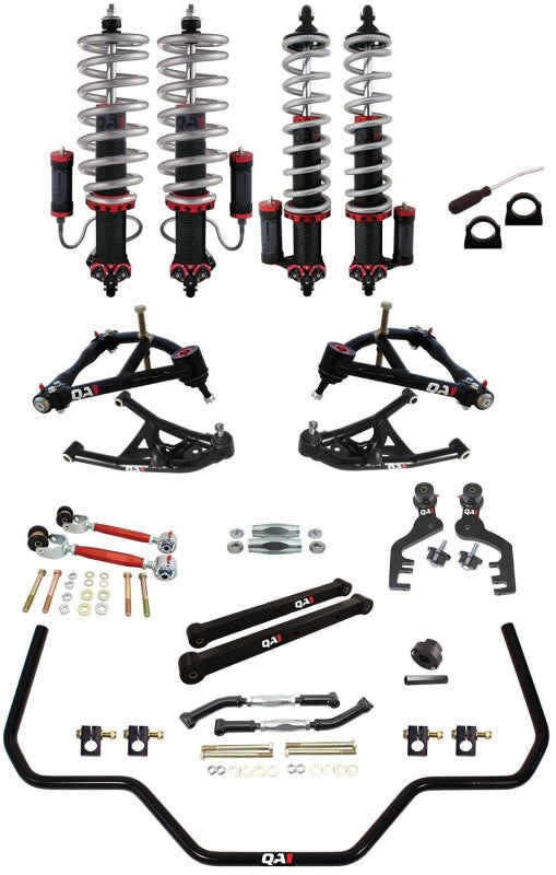 QA1 64-67 GM A-Body Level 3 Drag Kit 2.0 w/ Shocks - DK23-GMA1