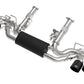 aFe MACH Force-Xp 3in to 2-1/2in 304SS Cat-Back 2020 Chevy Corvette (C8) 6.2L - Black Tip - 49-34124-B
