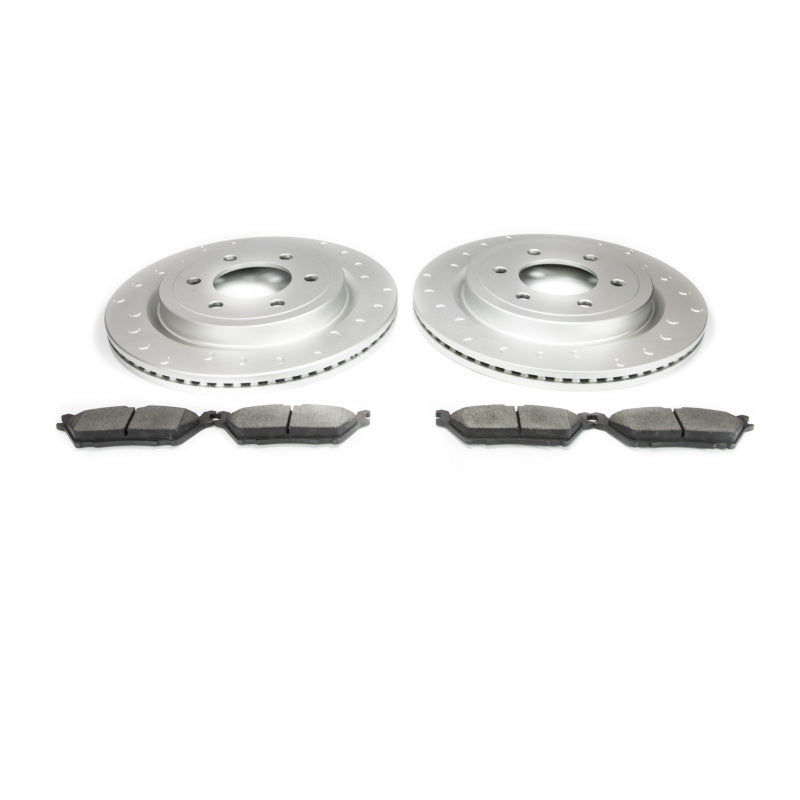 Alcon 19-20 Raptor/ 18-20 F-150 Pad & Rotor Kit (Use with Stock Calipers) w/ Elect Park Brake - Rear - ALABKR3430X1227