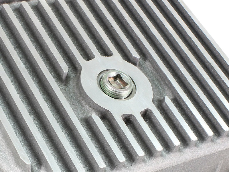 aFe Transmission Pan (Raw); Ford Trucks 93-08 AODE/4R70W - 46-70220