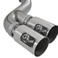 aFe Power 15-16 Ford F250/F350 6.7L Diesel Rebel XD 4in 409 SS DPF-Back Exhaust System - Pol Tips - 49-43121-P