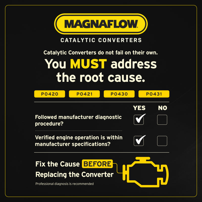 Magnaflow 21-23 Chevrolet Blazer L4 2.0L Direct Fit EPA Compliant Catalytic Converter - 280790