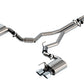 Borla 2020 Ford GT500 5.2L AT 3in ATAK CatBack Exhaust w/ Chrome Tips - 140837