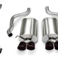 Corsa 06-08 Corvette C6 Sport Cat-Back Dual Rear Exit w/ 3.5in Black PVD Tips - 14169CB6BLK