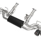 aFe MACH Force-Xp 3in to 2-1/2in 304SS Cat-Back (No NPP) 2020 Chevy Corvette (C8) 6.2L - Carbon Tip - 49-34127-C