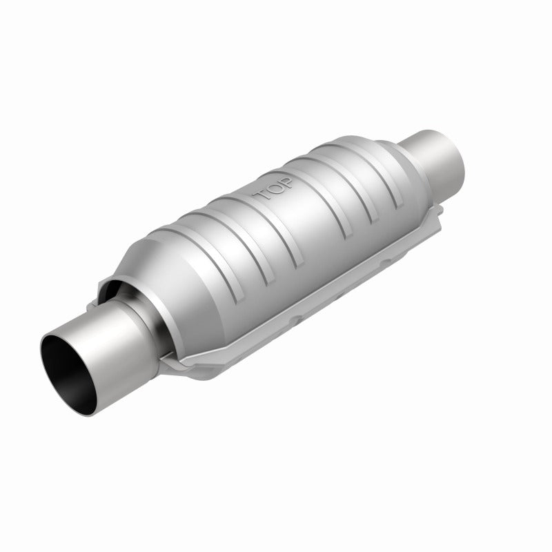 MagnaFlow Catalytic Converter 2 in Inlet 2 in Outlet 11 in Length SS - 418004