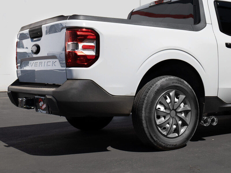 aFe Rebel Series 2-1/2in 304 Stainless Steel Cat-Back w/ Polished TipFord Maverick 22-26 L4-2.5L FWD - 49-33155-P