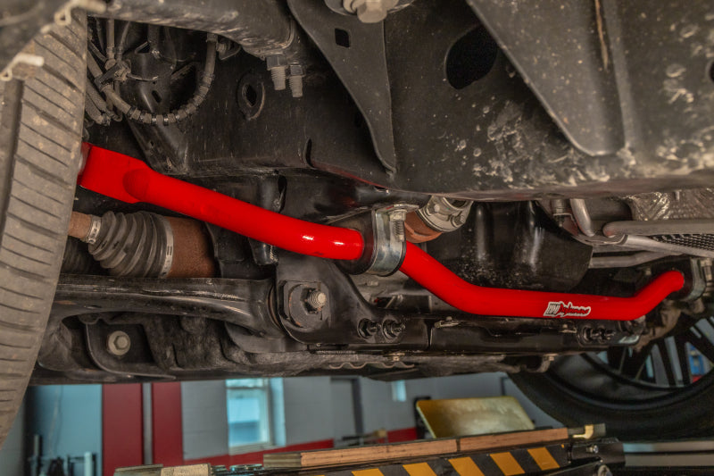 UMI Performance 21-24 Ford F-150 1 3/8in Solid Front Sway Bar - Black - 6581-B