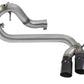 aFe Rebel Series DPF-Back 3in Side Exit SS Exhaust w/ IC Black Tip 2016 GM Colorado/Canyon 2.8L (td) - 49-44065-B