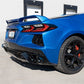 Corsa 20-25 Corvette C8 3in Valved Cat-Back 4.5in Blk Quad Tips Fits Factory Perf Exhaust DeletesAFM - 21103BLK