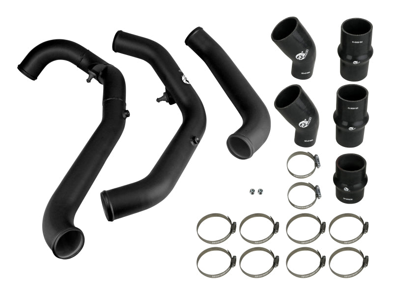 aFe Bladerunner Intercooler Tubes Hot Side 2.5in 17-20 Ford F-150 Raptor V6 3.5L(tt) - 46-20298-B