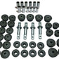 Ridetech 97-13 Chevy Corvette Delrin Control Arm Bushing Kit - 11519500