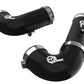 aFe BladeRunner Intercooler Hot & Cold Side Tubes Combo 20-21 GM Trucks 3.0L (td) - Black - 46-20454-B
