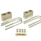 Belltech LOWERING BLOCK KIT 3inch EXTRUDED BLOCKS - 6200
