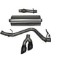 Corsa 14-19 GMC Sierra/Chevy Silv 1500 Reg. Cab/Std. Bed 5.3L V8 Black Sport Single Side CB Exhaust - 14871BLK