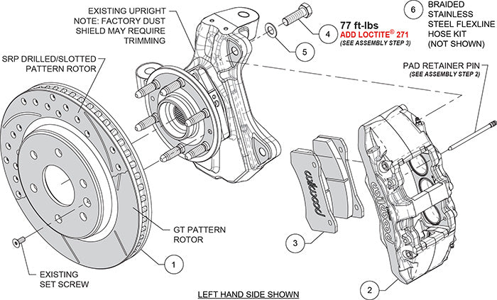 Front Brake Kit — 140-16803-D