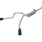 aFe Gemini XV 3in 304 SS Cat-Back Exhaust 15-20 Ford F-150 V6 2.7L/3.5 w/ Black Tips - 49-33123-B
