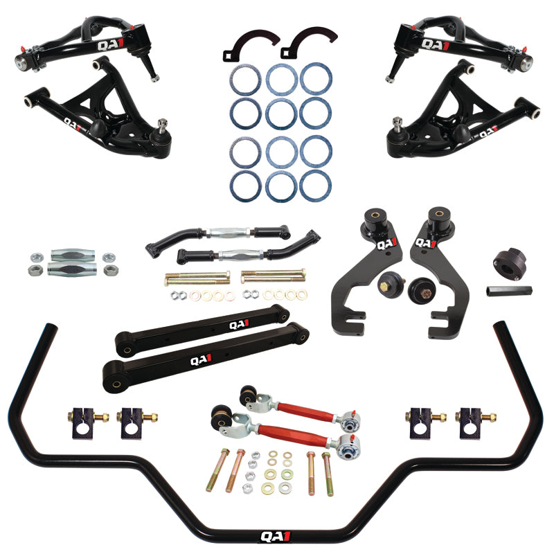 QA1 78-88 GM G-Body Level 2 Drag Kit 2.0 w/o Shocks - DK32-GMG1