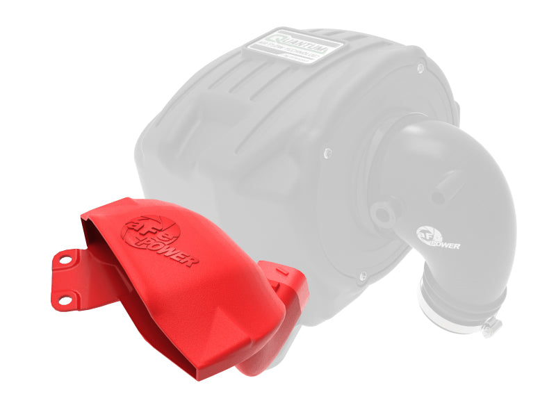 aFe Magnum FORCE Cold Air Intake System Scoop 19-20 Ford Ranger 2.3L(t) - Red - 54-13056SR