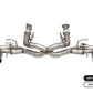 Corsa 2020-2025 Chevrolet Corvette C8 RWD 3in Delete 4 Valve Cat-Back w/NPP w/4.5in CF Black PVDTips - 21106CFBLK