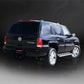 Corsa 2002-2006 Cat-Back Exhaust w/Black Twin 4in Tips 02-06 Cadillac Escalade 6.0L V8 - 14220BLK