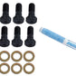 McLeod Bolt Kit 6 3/8-16 X 1.000in Chromoly - Black Oxide 9/16 Hex Head - 1512