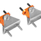 aFe Control PFADT Series Transmission Mount Set; Chevrolet Corvette (C6) 05-13 Orange - 450-401008-N