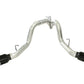 aFe MachForce XP Exhaust 4inch DP-Back All SS 2011-14 GM Diesel Trucks V8-6.6L LML Black Tips - 49-44043-B