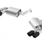 Borla 2016-2017 Chevrolet Camaro SS AT/MT S-Type Rear Section Exhaust w/o Dual Mode Ceramic Black - 11920CB
