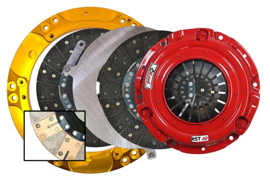McLeod Racing RST HD Twin - Metric Ring - 11-17 Ford Mustang GT/Boss 302 5.0L - 1 x 23M Spline - 6912-25MD