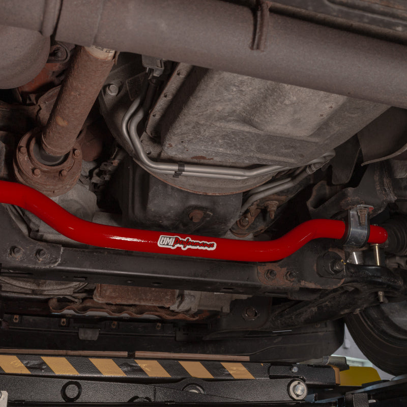 UMI Performance 15-20 Ford F-150 1 1/2in Solid Front Sway Bar - Black - 6579-B